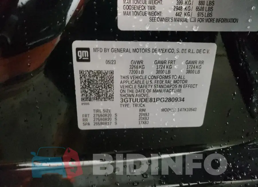 3GTUUDE81PG280934 Photo# 12