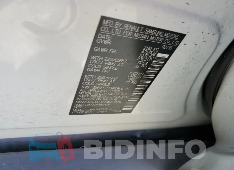KNMAT2MV1JP561829 Photo# 12