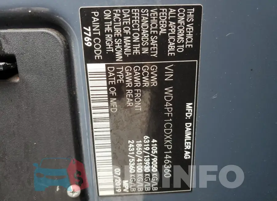 WD4PF1CDXKP146360 Photo# 13