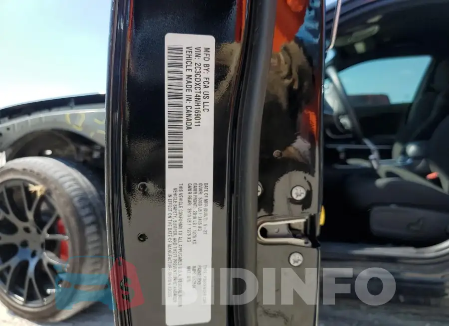 2C3CDXCT4NH169011 Photo# 13