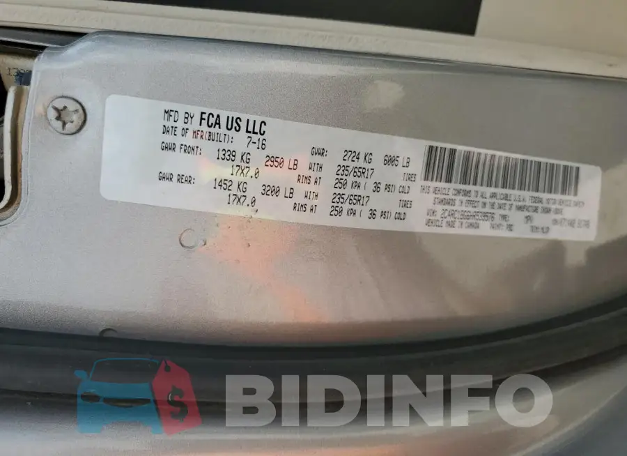 2C4RC1BG6HR539576 Photo# 13