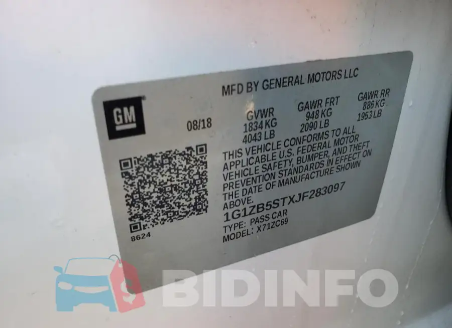 1G1ZB5STXJF283097 Photo# 12