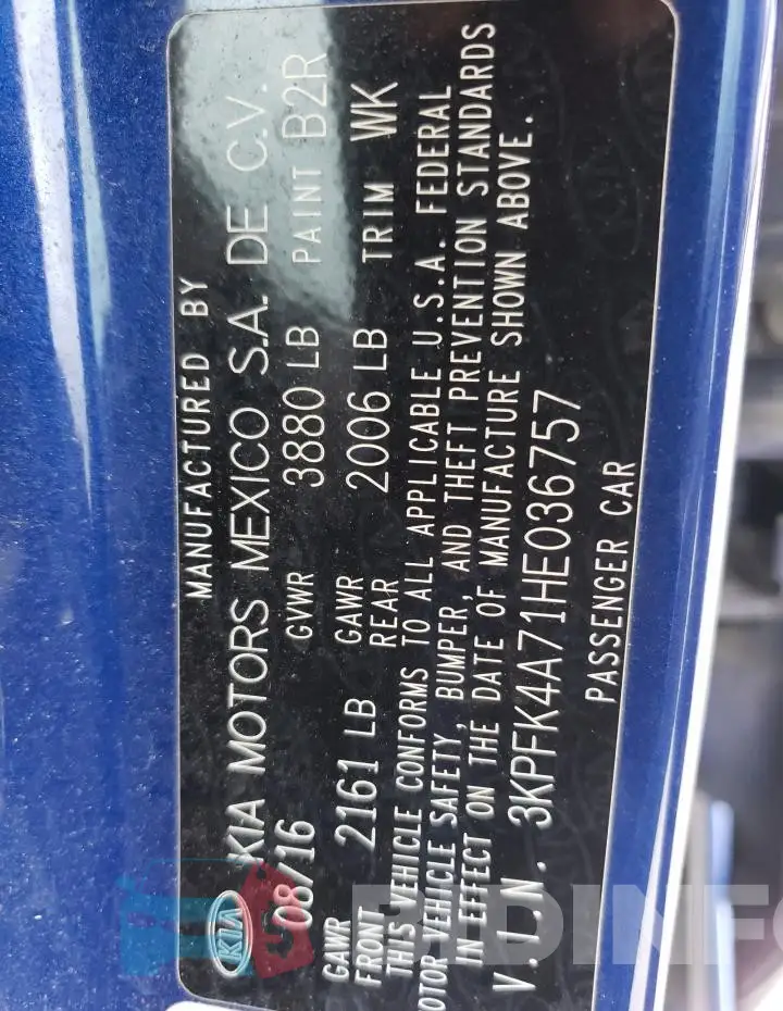 3KPFK4A71HE036757 Photo# 12