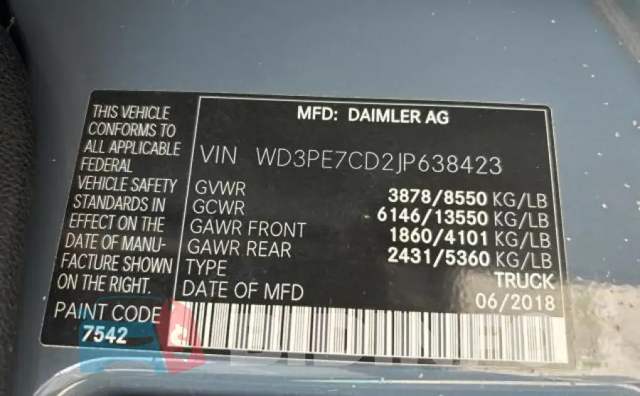 WD3PE7CD2JP638423 Photo# 10