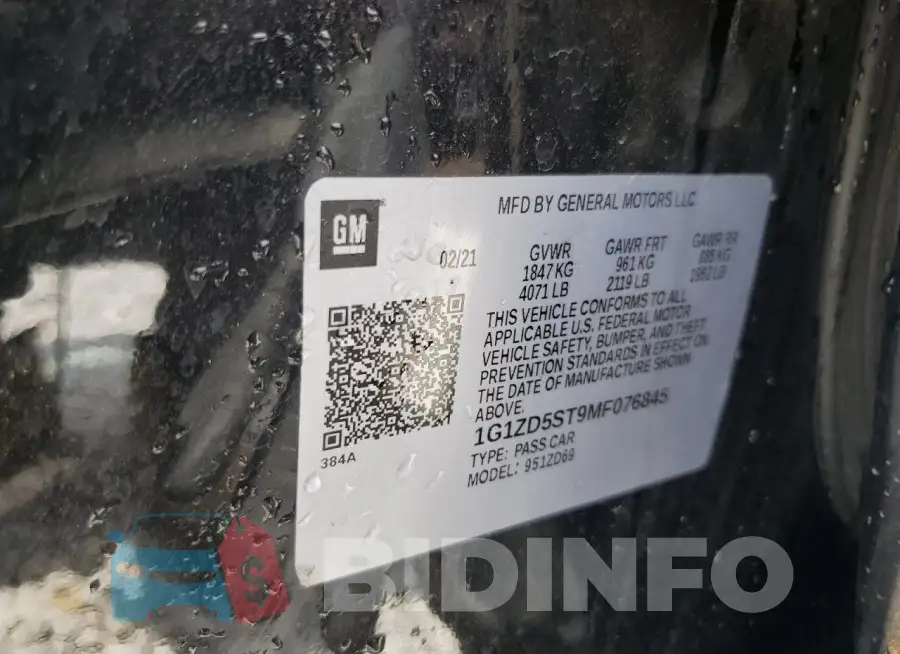 1G1ZD5ST9MF076845 Photo# 12