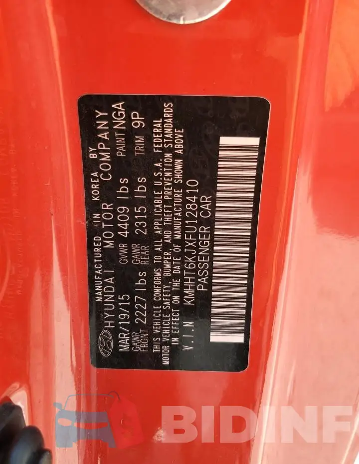 KMHHT6KJXFU128410 Photo# 12