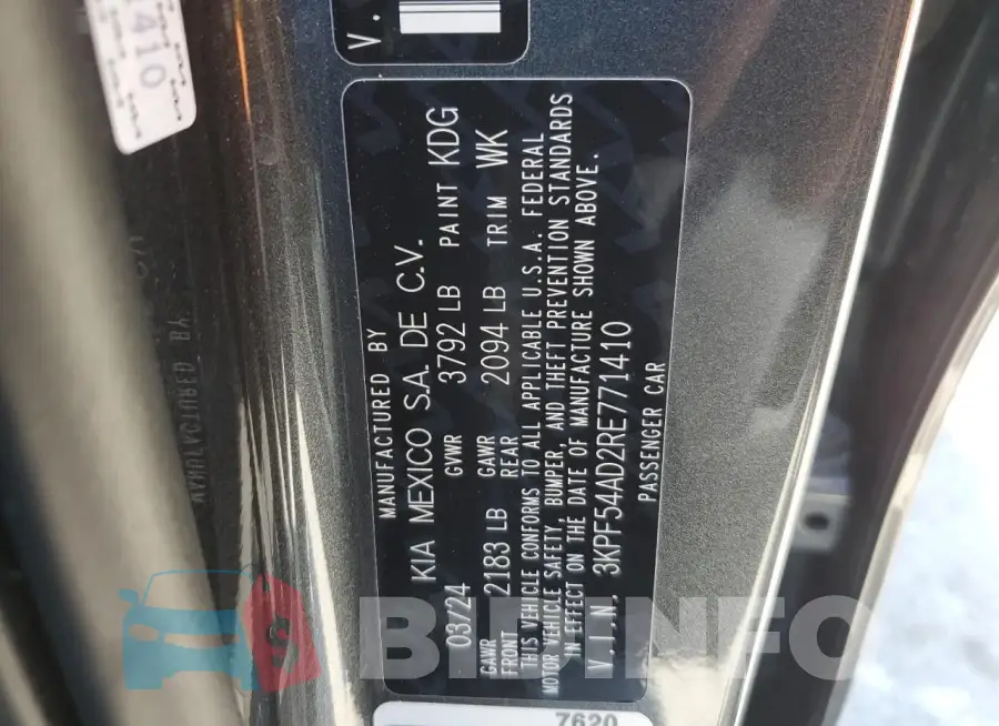 3KPF54AD2RE771410 Photo# 13
