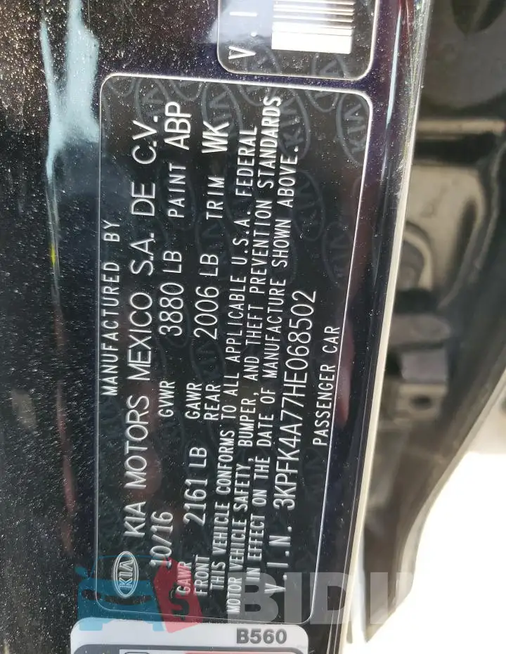 3KPFK4A77HE068502 Photo# 12