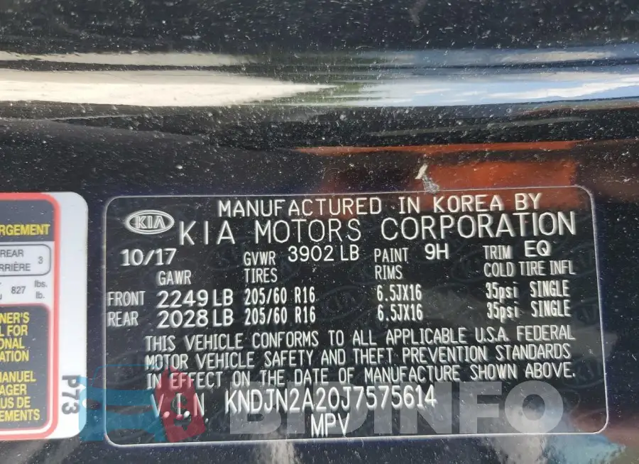 KNDJN2A20J7575614 Photo# 14