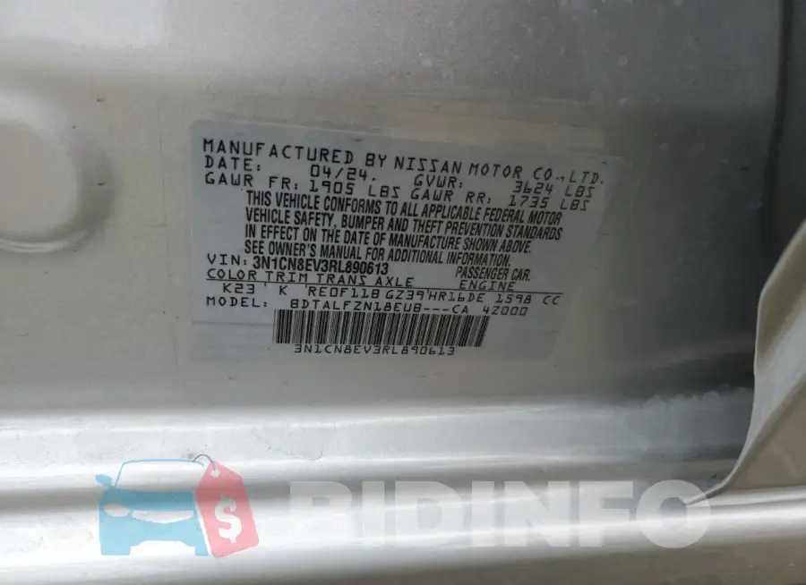 3N1CN8EV3RL890613 Photo# 12