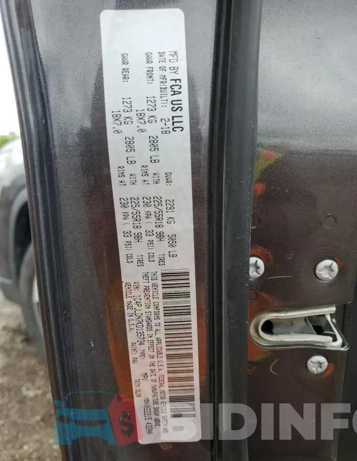 1C4PJLDN7KD135734 Photo# 13