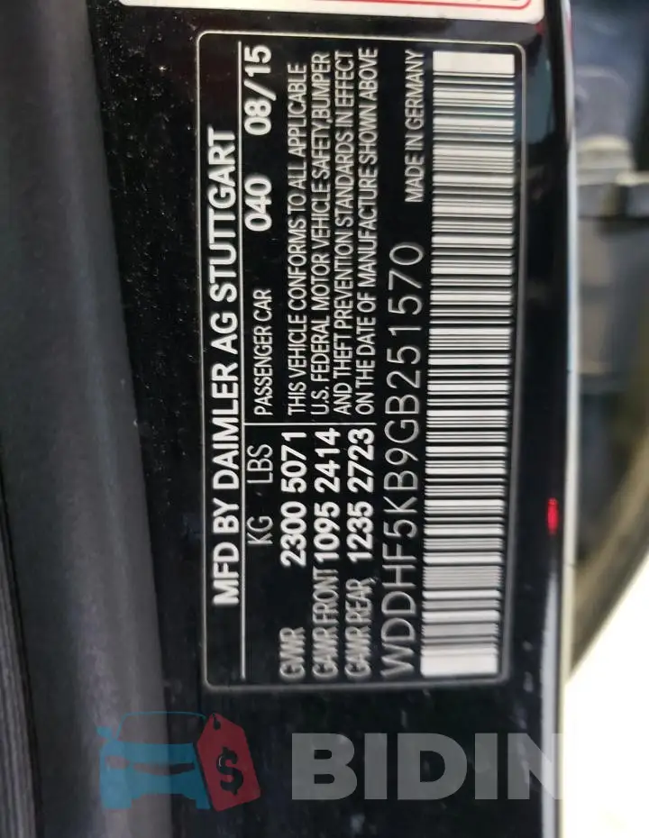 WDDHF5KB9GB251570 Photo# 12