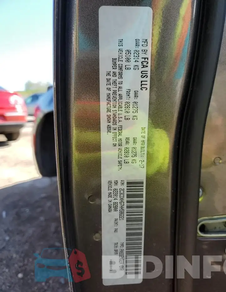 2C3CDXHG7HH586221 Photo# 12