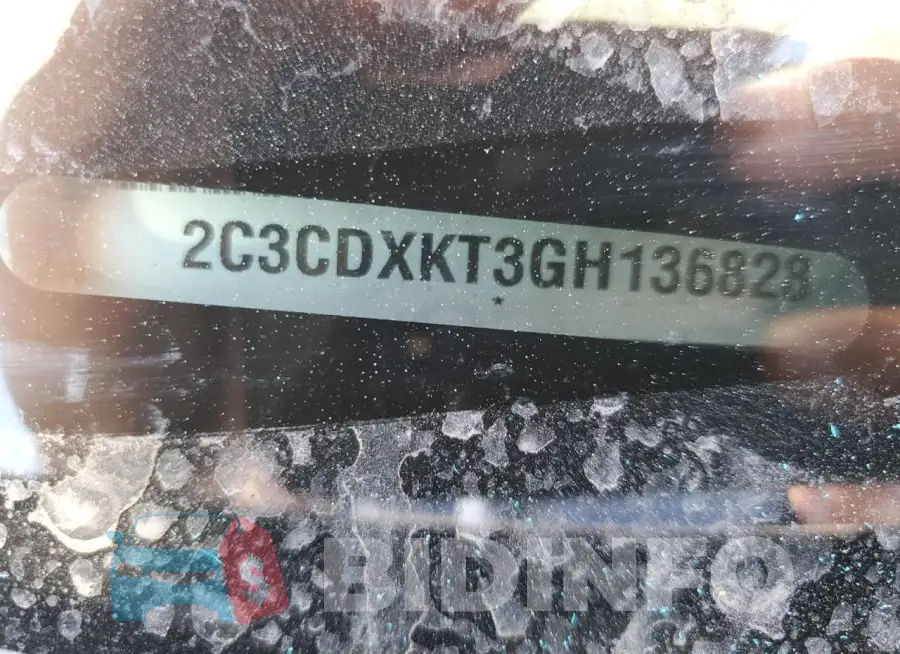 2C3CDXKT3GH136828 Photo# 12