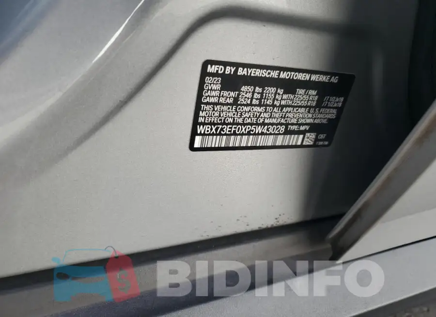 WBX73EF0XP5W43028 Photo# 13