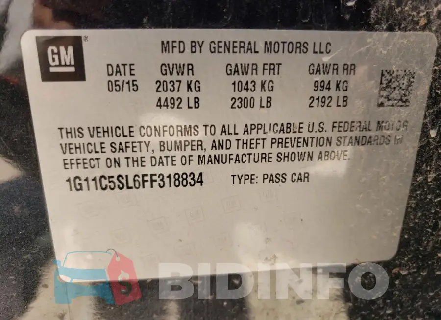 1G11C5SL6FF318834 Photo# 12