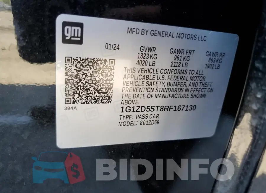 1G1ZD5ST8RF167130 Photo# 12