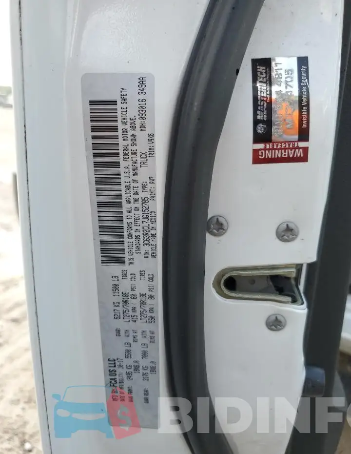 3C63R2CL7JG152785 Photo# 12