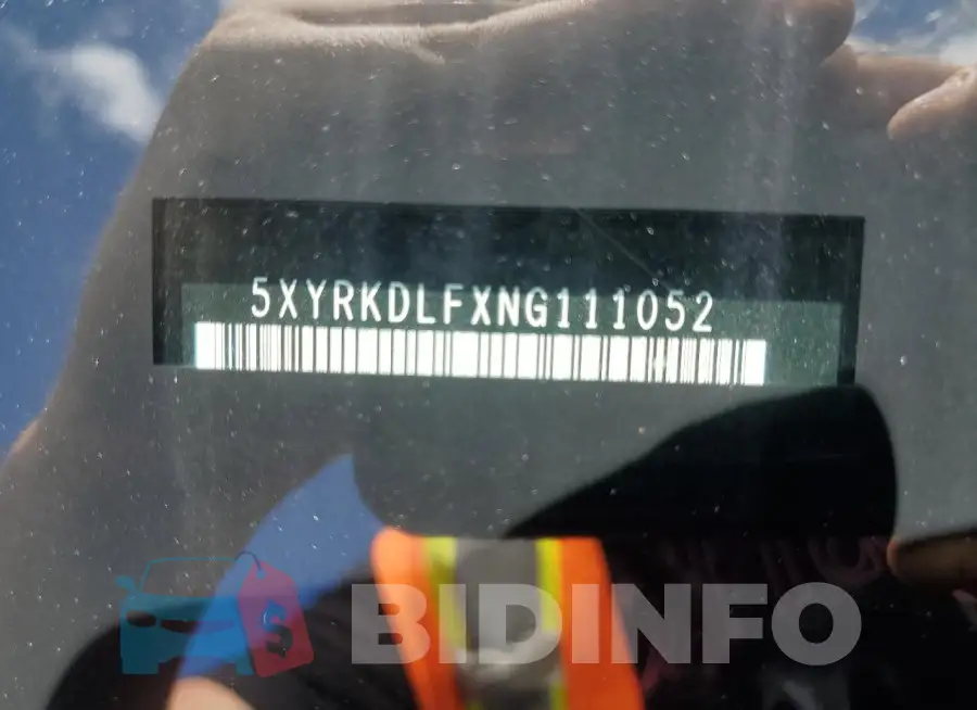 5XYRKDLFXNG111052 Photo# 14