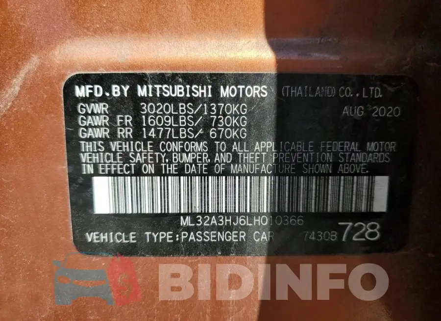 ML32A3HJ6LH010366 Photo# 12