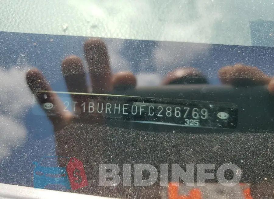 2T1BURHE0FC286769 Photo# 12