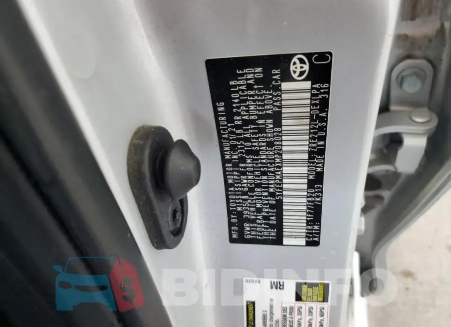 5YFEPMAEXMP208028 Photo# 13