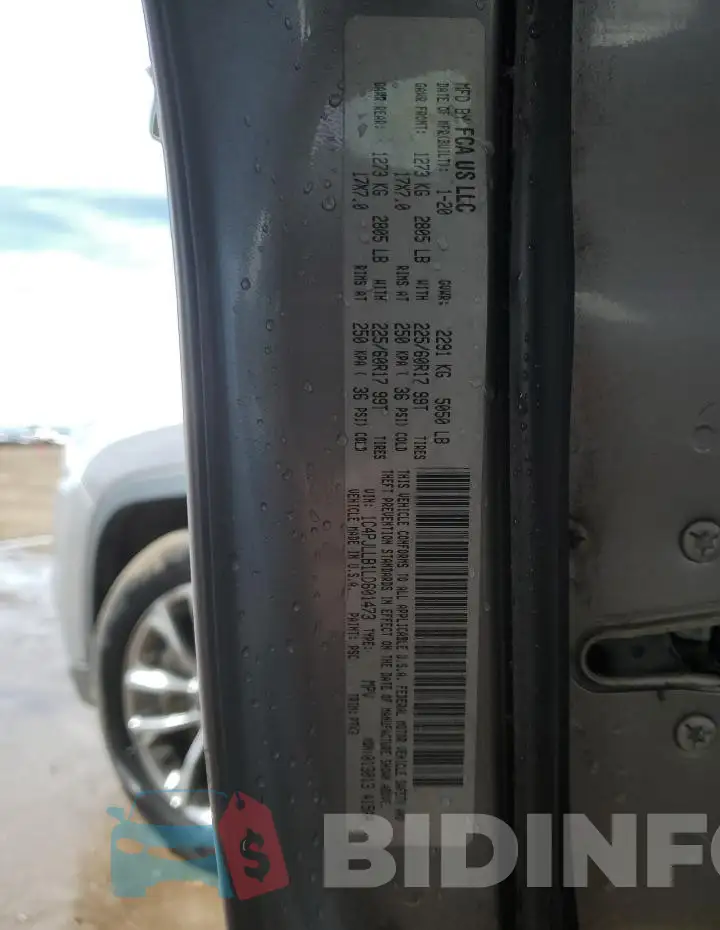 1C4PJLLB1LD601473 Photo# 12