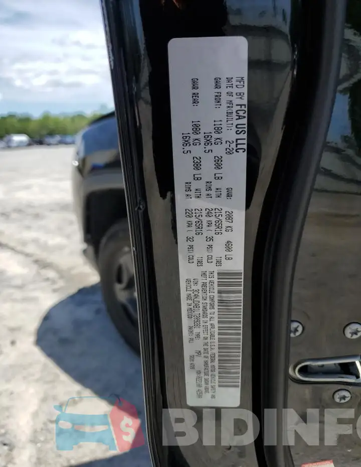 3C4NJDAB1LT209281 Photo# 13