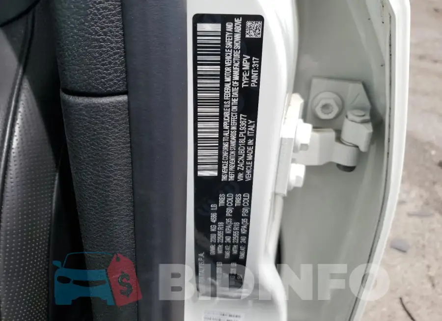 ZACNJBD18LPL93677 Photo# 13