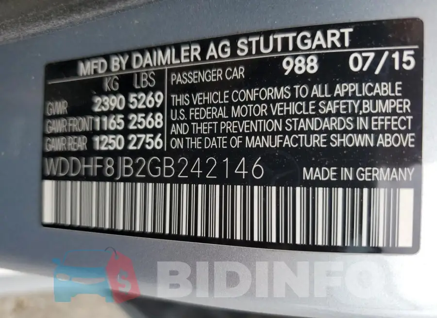 WDDHF8JB2GB242146 Photo# 12
