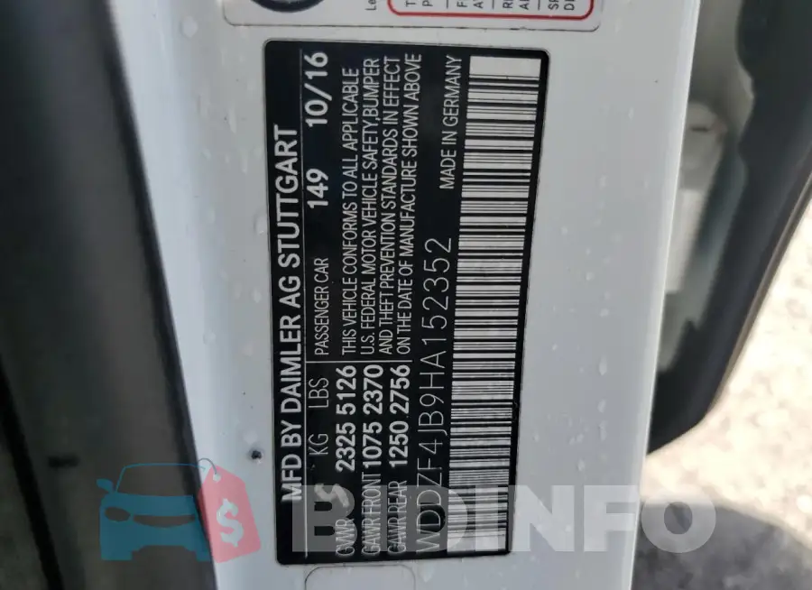 WDDZF4JB9HA152352 Photo# 13