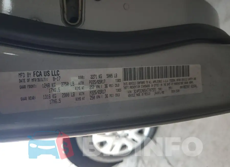 3C4PDCAB5HT707971 Photo# 13