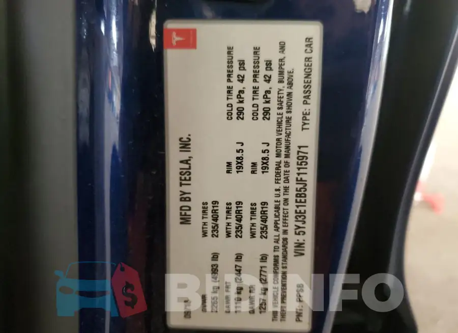 5YJ3E1EB5JF115971 Photo# 13