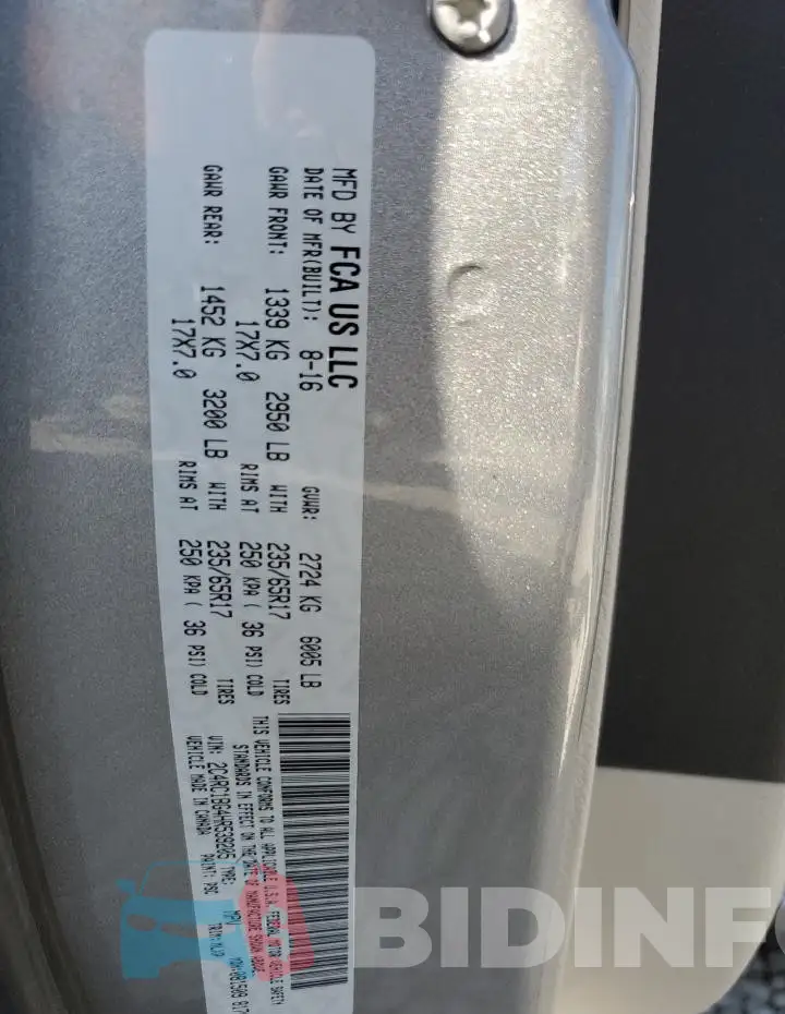 2C4RC1BG4HR539205 Photo# 13