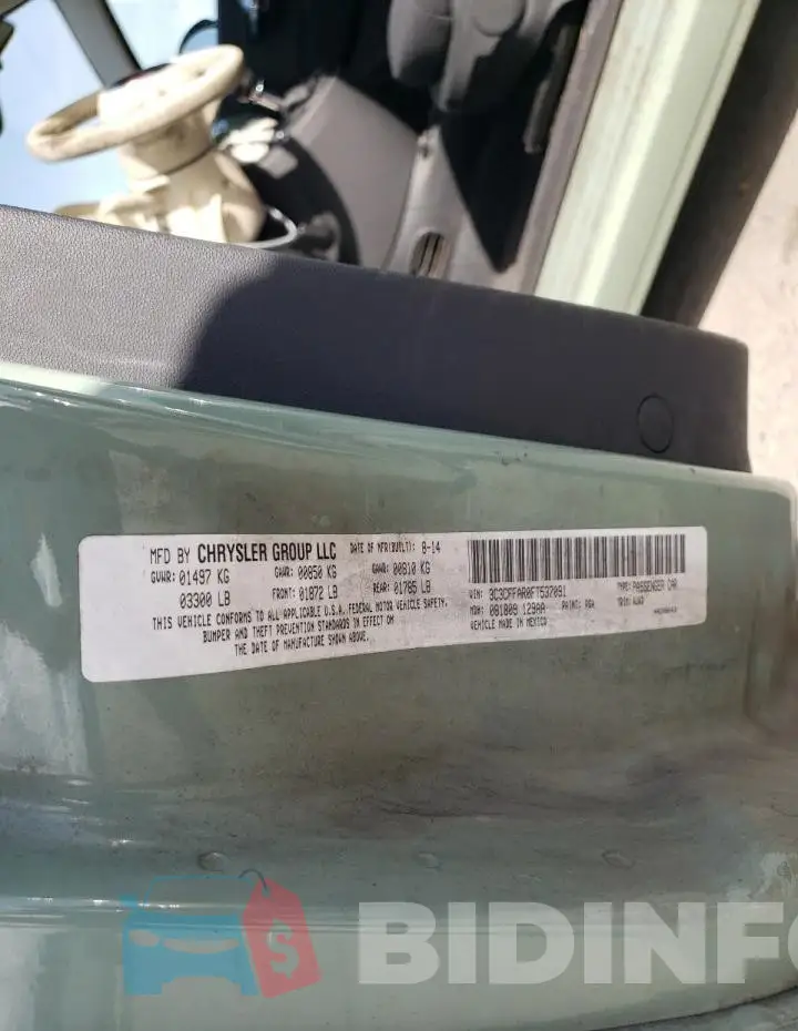 3C3CFFAR0FT537091 Photo# 12