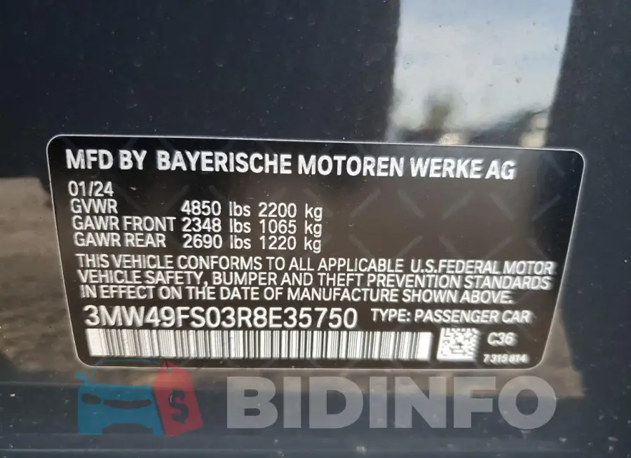 3MW49FS03R8E35750 Photo# 12
