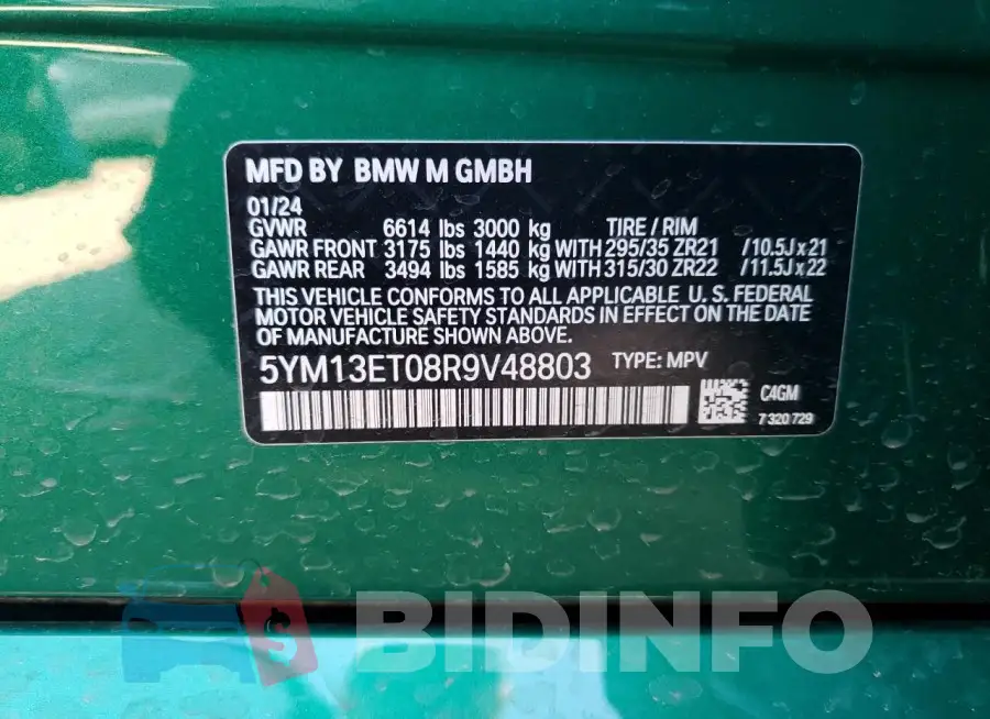 5YM13ET08R9V48803 Photo# 13