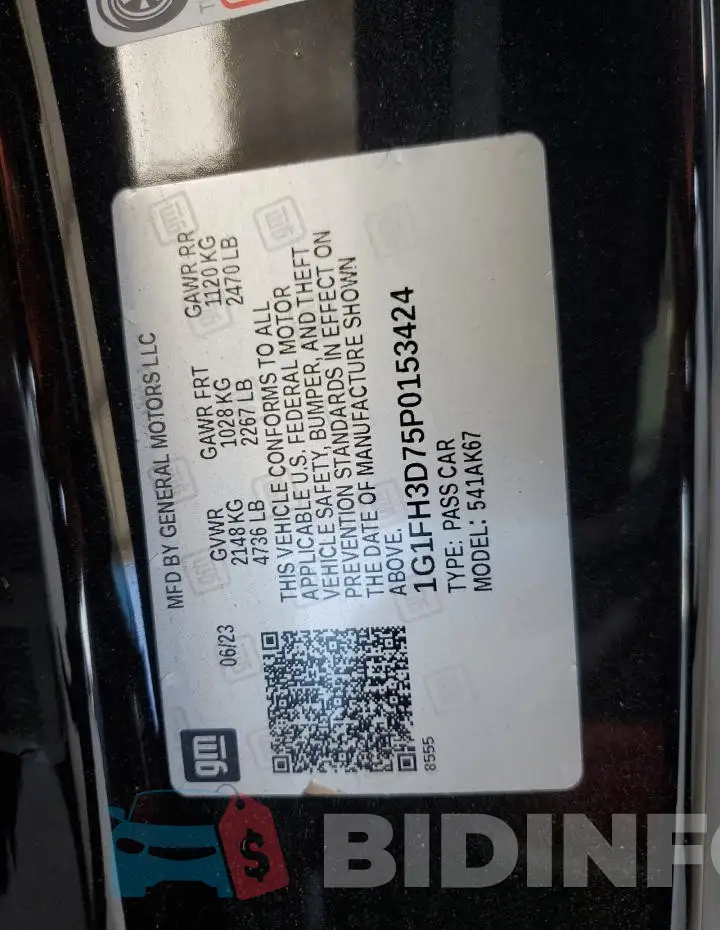 1G1FH3D75P0153424 Photo# 12