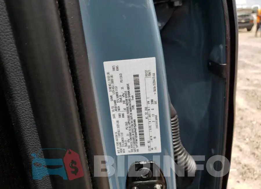 1FTFW1E84PKF52046 Photo# 12