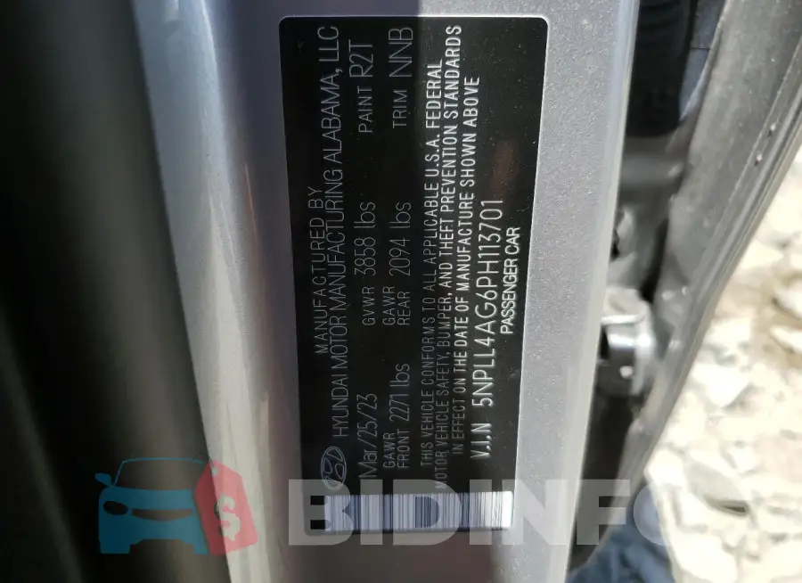 5NPLL4AG6PH113701 Photo# 12
