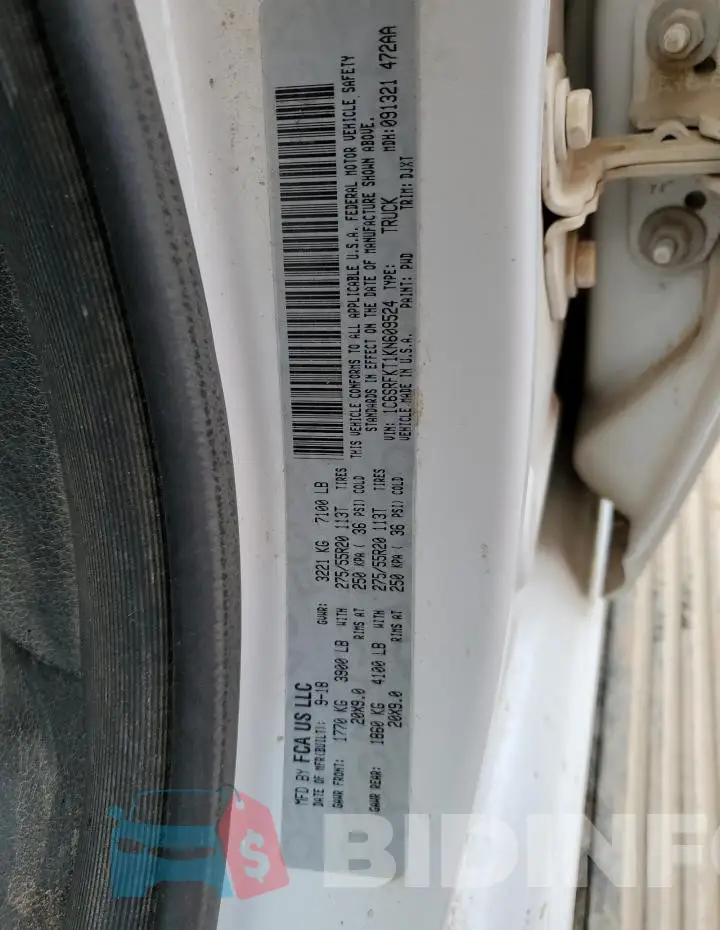 1C6SRFKT1KN609524 Photo# 12