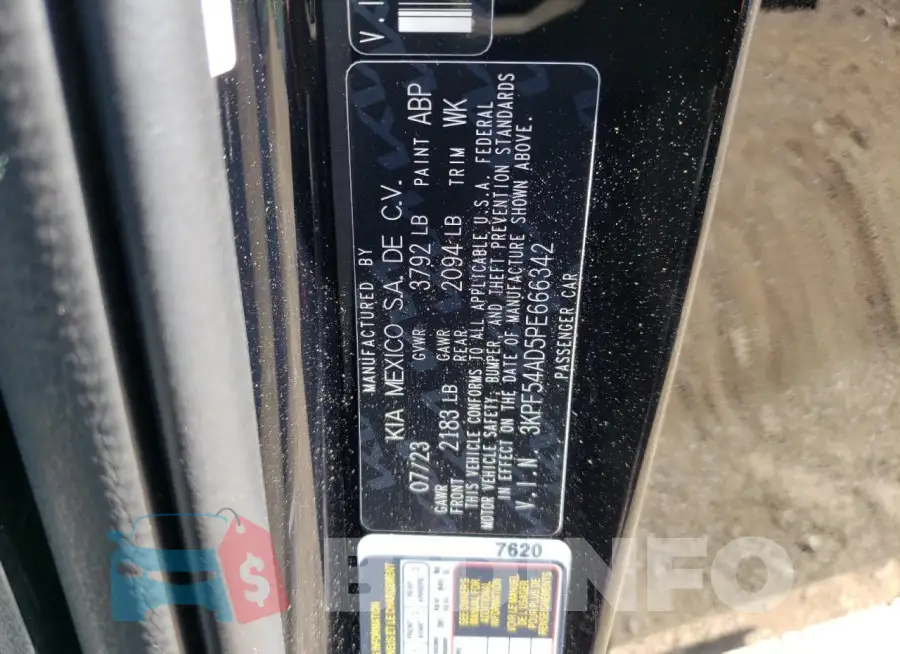 3KPF54AD5PE666342 Photo# 13