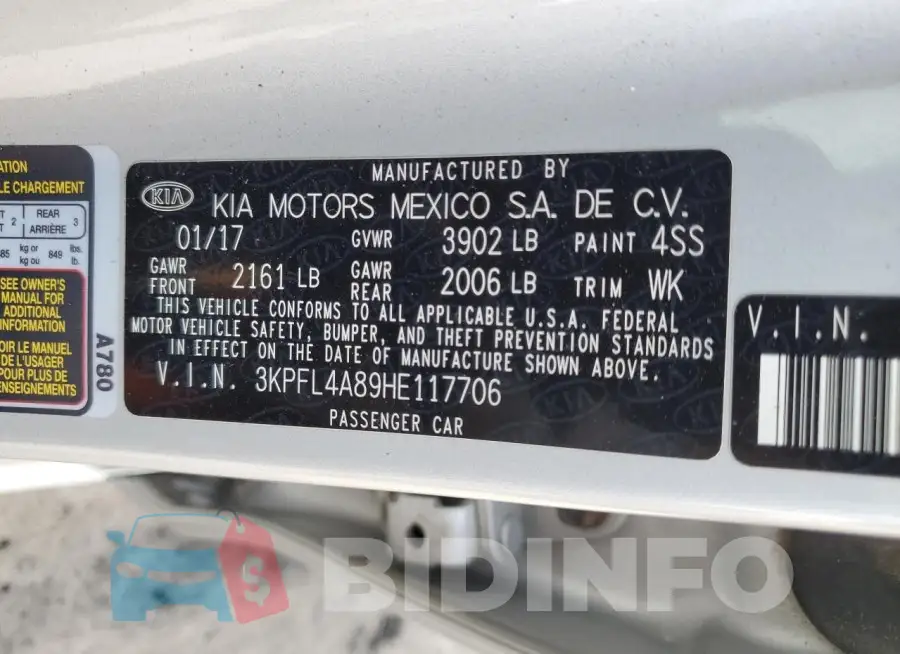 3KPFL4A89HE117706 Photo# 12