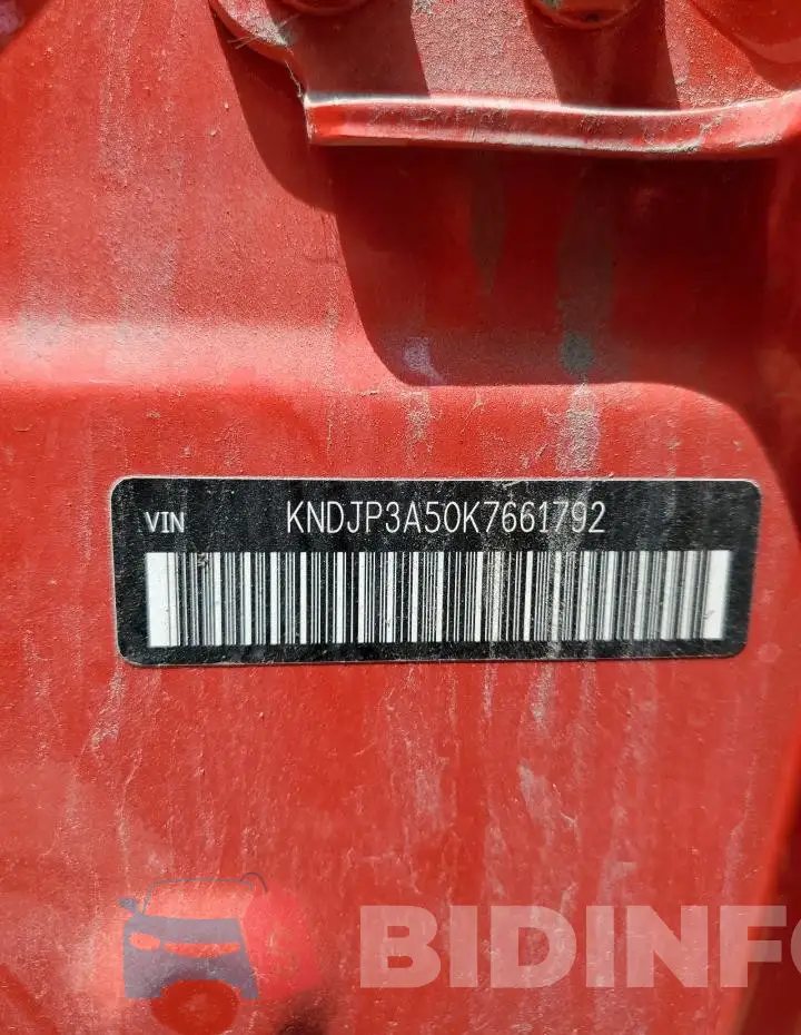 KNDJP3A50K7661792 Photo# 13