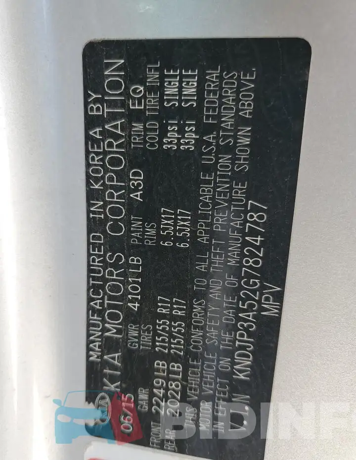 KNDJP3A52G7824787 Photo# 13