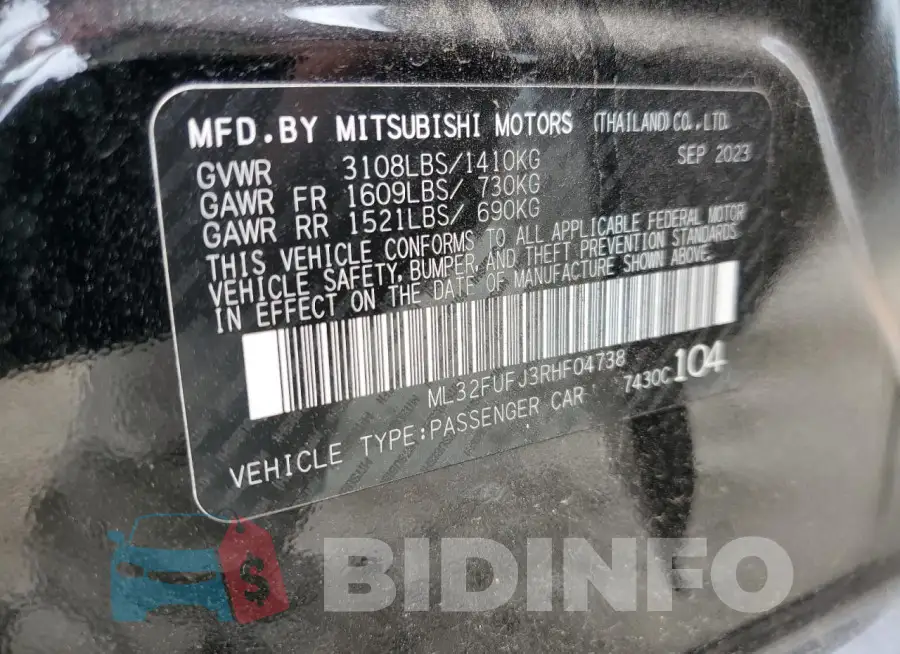 ML32FUFJ3RHF04738 Photo# 12