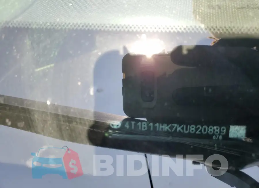 4T1B11HK7KU820889 Photo# 12