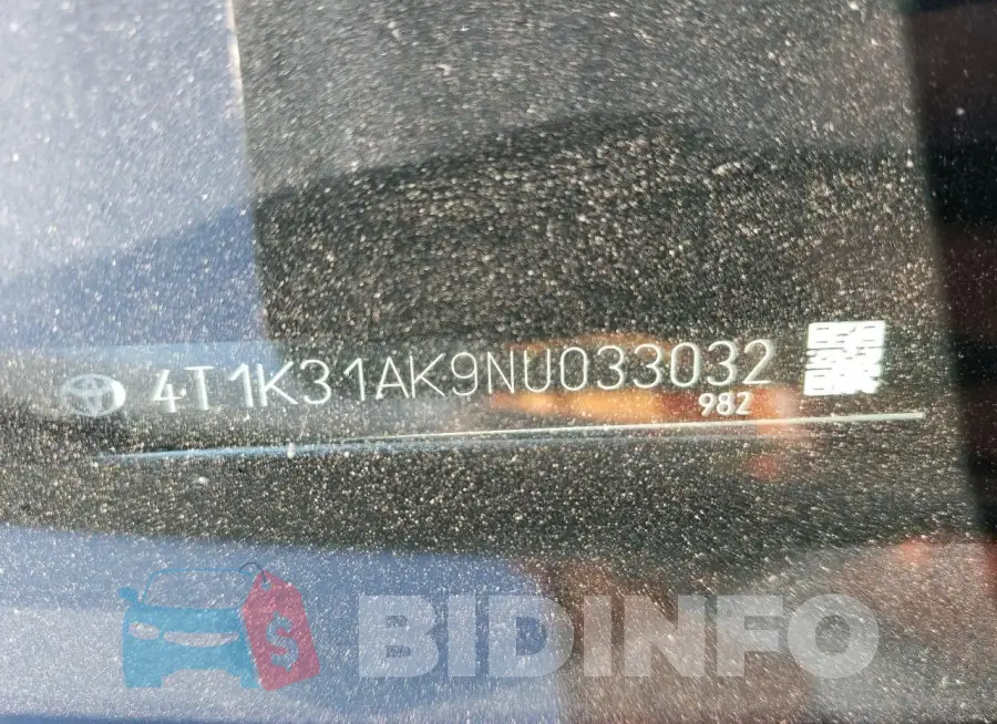 4T1K31AK9NU033032 Photo# 12