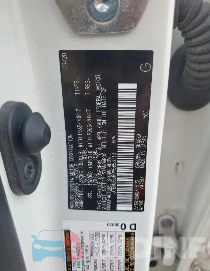 JTEMU5JR9M5853713 Photo# 13