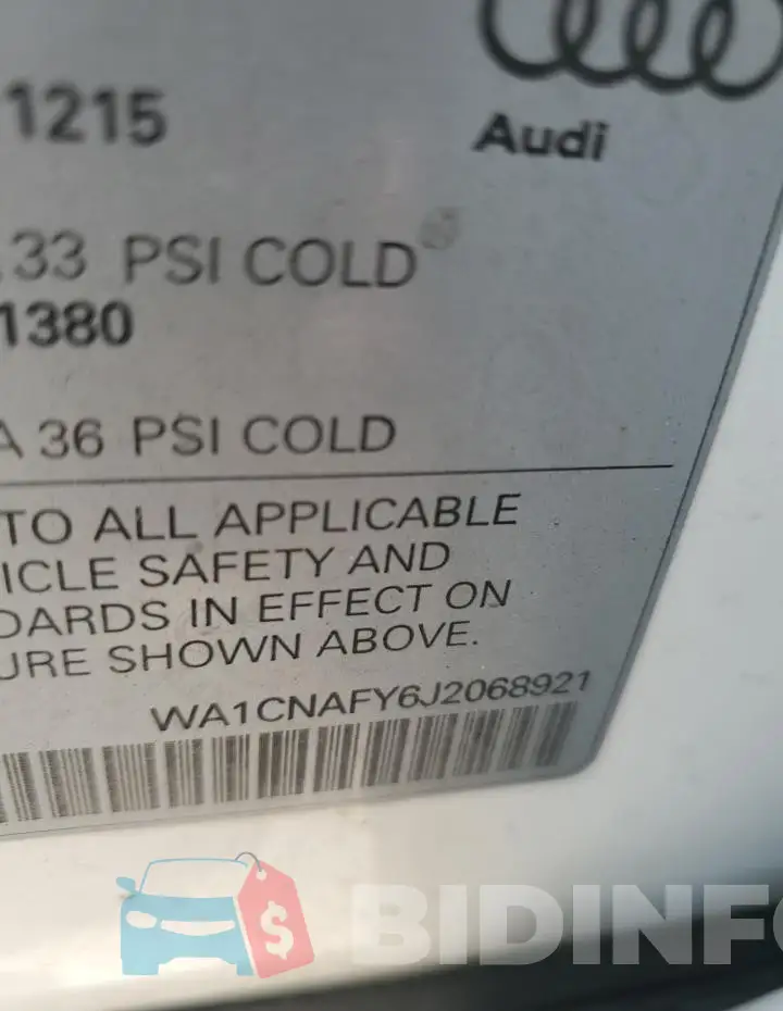 WA1CNAFY6J2068921 Photo# 13